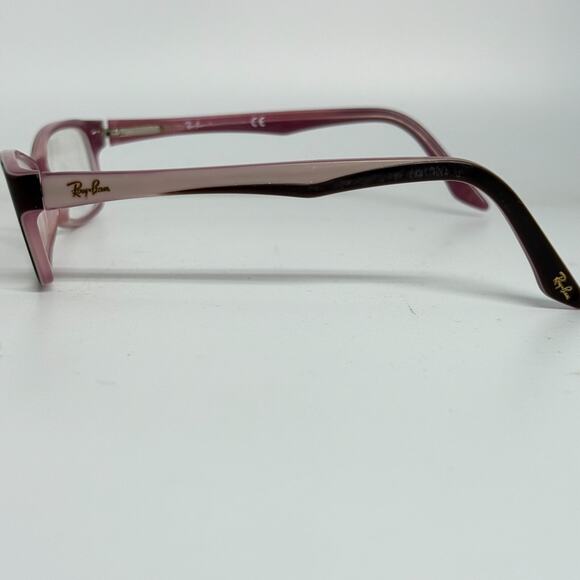 Ray-Ban RB5234 2126 Eyeglasses Brown Pink Rectangular Frames 51-16-140 H18102 - Picture 2 of 7
